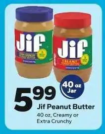 Save a Lot Jif Peanut Butter offer