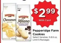 Kroger Pepperidge Farm Cookies offer