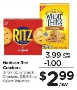 Kroger Nabisco Ritz Crackers offer
