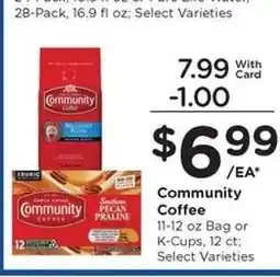 Kroger Community Coffee offer