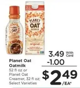 Kroger Planet Oat Oatmilk offer