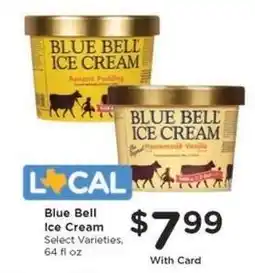 Kroger Blue Bell Ice Cream offer