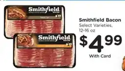Kroger Smithfield Bacon offer