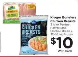 Kroger Kroger Boneless Chicken Breasts offer