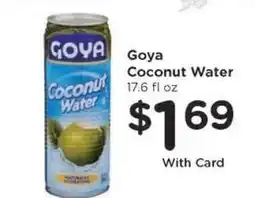 Kroger Goya Coconut Water offer