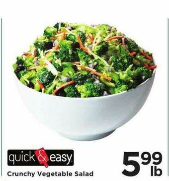 Cub Foods Crunchy Vegetable Salad offer