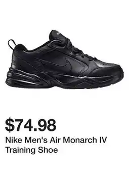 Dick's Sporting Goods Nike Men's Air Monarch IV Training Shoe offer