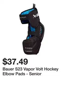 Dick's Sporting Goods Bauer S23 Vapor Volt Hockey Elbow Pads - Senior offer