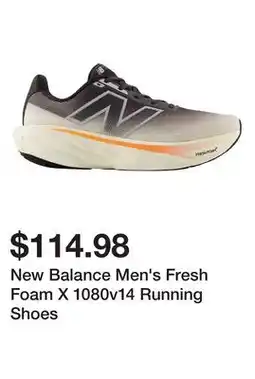 Dick's Sporting Goods New Balance Men's Fresh Foam X 1080v14 Running Shoes offer