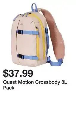 Dick's Sporting Goods Quest Motion Crossbody 8L Pack offer