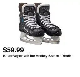 Dick's Sporting Goods Bauer Vapor Volt Ice Hockey Skates - Youth offer