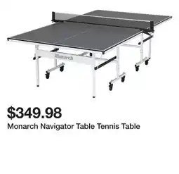 Dick's Sporting Goods Monarch Navigator Table Tennis Table offer