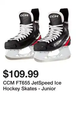 Dick's Sporting Goods CCM FT655 JetSpeed Ice Hockey Skates - Junior offer