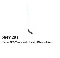 Dick's Sporting Goods Bauer S23 Vapor Volt Hockey Stick - Junior offer
