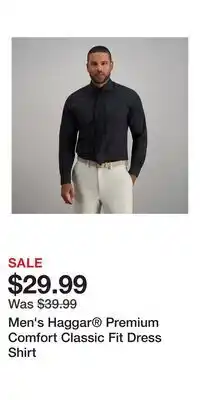 Kohl's Men's Haggar Premium Comfort Classic Fit Dress Shirt offer