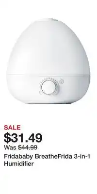 Nordstrom Fridababy BreatheFrida 3-in-1 Humidifier offer