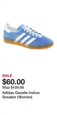 Nordstrom Adidas Gazelle Indoor Sneaker (Women) offer