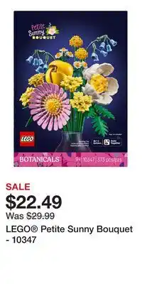 Nordstrom LEGO Petite Sunny Bouquet - 10347 offer