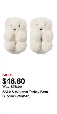 Nordstrom SKIMS Women Teddy Bear Slipper (Women) offer