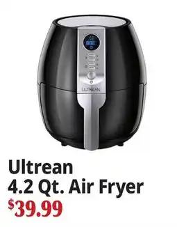 Ocean State Job Lot Ultrean 4.2 Qt. Air Fryer offer