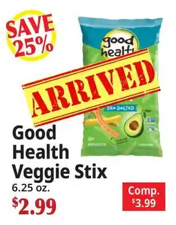 Ocean State Job Lot Good Health Veggie Stix offer