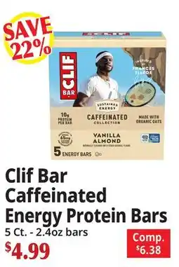Ocean State Job Lot Clif Bar Caffeinated Energy Protein Bars offer
