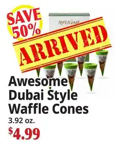 Ocean State Job Lot Awesome Dubai Style Waffle Cones offer