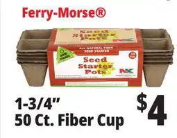 Ocean State Job Lot All Natural Fiber Seed Starter Pots 50-pots offer