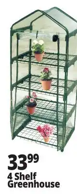 Ocean State Job Lot Tiller & Rowe 4-Shelf Greenhouse offer