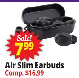 Ocean State Job Lot Air Slim Earbuds offer