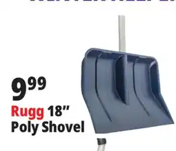 Ocean State Job Lot RUGG 18 Poly Snow Shovel offer