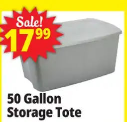 Ocean State Job Lot Storage Tote 50 Gal offer