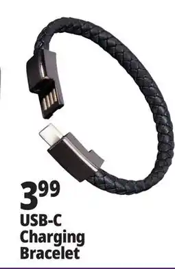Ocean State Job Lot USB-C Charging Bracelet offer