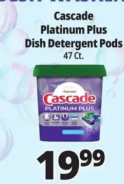 Ocean State Job Lot Cascade Platinum Plus Dishwasher Pods 47 Ct offer
