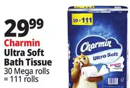 Ocean State Job Lot Charmin Ultra Soft Bathroom Tissue Ultra Soft 30 Mega Rolls offer