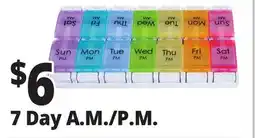 Ocean State Job Lot 7 Day Pill Planner offer