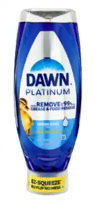 Ocean State Job Lot Dawn Platinum EZ-Squeeze Liquid Dish Detergent 24.3 oz offer