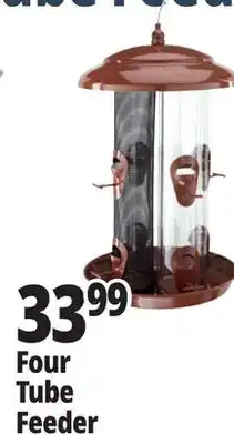 Ocean State Job Lot Four Tube Feeder offer