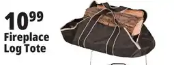 Ocean State Job Lot Open Hearth Fireplace Log Tote offer