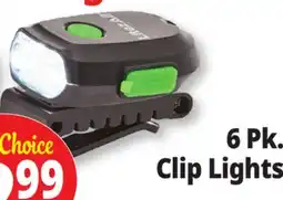 Ocean State Job Lot 6 Pk. Clip Lights offer