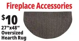 Ocean State Job Lot Oversized Hearth Rug 27 x 48 offer