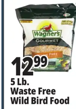 Ocean State Job Lot Wagner's Gourmet Waste Free Wild Bird Food 5 lbs offer