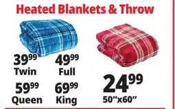 Ocean State Job Lot Heated Blankets & Throw offer