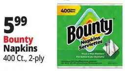 Ocean State Job Lot Bounty Napkins offer