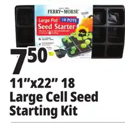 Ocean State Job Lot Ferry~Morse Large Pot Seed Starter 18-pots offer