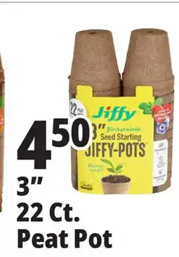 Ocean State Job Lot 3 Biodegradable Seed Starting Jiffy-Pots 22-pots offer
