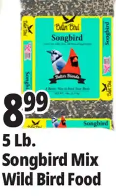 Ocean State Job Lot Better Bird Songbird Better Blends Food 5 lbs offer