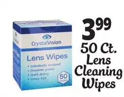Ocean State Job Lot 50 Ct. Lens Cleaning Wipes offer