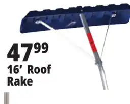 Ocean State Job Lot 16' Roof Rake offer