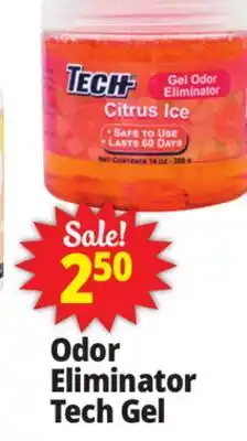 Ocean State Job Lot Odor Eliminator Tech Gel offer